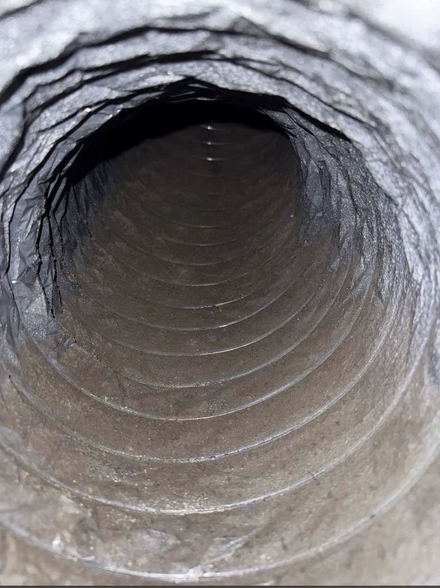 Kevin's dirty vent before Fair Air Solutions service